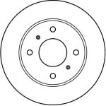 Bremsscheibe DF2591 Bremsscheibe DF2591