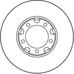 TRW DF2793 Bremsscheibe