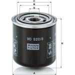 Ölfilter WD 920/9 Ölfilter WD 920/9