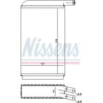 Wärmetauscher, Innenraumheizung 73940 Wärmetauscher, Innenraumheizung 73940