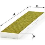 MANN-FILTER FP 5480 Innenraumfilter FreciousPlus Aktivkohlefilter mit Polyphenol, antibakteriell, Feinstaubfilter (PM 2.5)