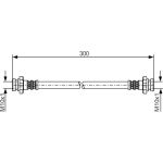 BOSCH 1 987 481 195 Bremsschlauch