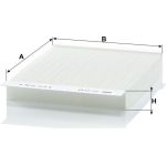MANN-FILTER CU 2143 Innenraumfilter, Partikelfilter MANN-FILTER CU 2143 Innenraumfilter, Partikelfilter
