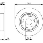 Bremsscheibe 0 986 479 738 Bremsscheibe 0 986 479 738