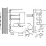 Kompressor, Klimaanlage ACP 630 000P Kompressor, Klimaanlage ACP 630 000P