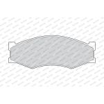Ferodo FDB340 Bremsbelagsatz, Scheibenbremse PREMIER ECO FRICTION Ferodo FDB340 Bremsbelagsatz, Scheibenbremse PREMIER ECO FRICTION