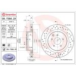 Bremsscheibe 09.7356.2X Bremsscheibe 09.7356.2X