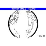 ATE 03.0137-0412.2 Bremsbackensatz