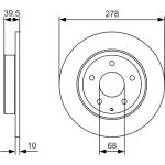 Bremsscheibe 0 986 479 C22