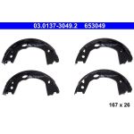 ATE 03.0137-3049.2 Bremsbackensatz, Feststellbremse ATE 03.0137-3049.2 Bremsbackensatz, Feststellbremse