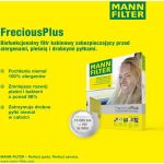MANN-FILTER FP 29 005 Innenraumfilter FreciousPlus Aktivkohlefilter mit Polyphenol, antibakteriell, Feinstaubfilter (PM 2.5)