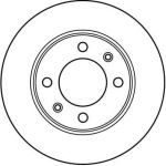 Bremsscheibe DF2581