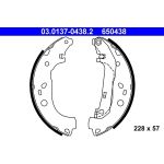Bremsbackensatz 03.0137-0438.2 Bremsbackensatz 03.0137-0438.2