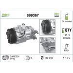 Valeo 699367 Kompressor, Klimaanlage CORE-FLEX Valeo 699367 Kompressor, Klimaanlage CORE-FLEX