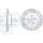 Delphi BG9754 Bremsscheibe