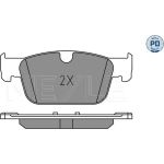 Meyle 025 220 9817/PD Bremsbelagsatz, Scheibenbremse MEYLE-PD: Advanced performance and design Meyle 025 220 9817/PD Bremsbelagsatz, Scheibenbremse MEYLE-PD: Advanced performance and design