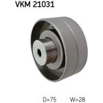 Umlenk-/Führungsrolle, Zahnriemen VKM 21031 Umlenk-/Führungsrolle, Zahnriemen VKM 21031