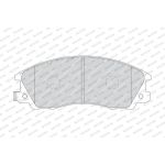 Ferodo FDB1670 Bremsbelagsatz, Scheibenbremse PREMIER ECO FRICTION Ferodo FDB1670 Bremsbelagsatz, Scheibenbremse PREMIER ECO FRICTION