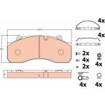 Bremsbelagsatz, Scheibenbremse GDB5090 Bremsbelagsatz, Scheibenbremse GDB5090