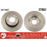 TRW DF1807 Bremsscheibe