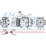 Kompressor, Klimaanlage 89143 Kompressor, Klimaanlage 89143