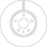 Bremsscheibe DF6811 Bremsscheibe DF6811