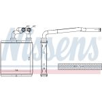 Wärmetauscher, Innenraumheizung 73675 Wärmetauscher, Innenraumheizung 73675