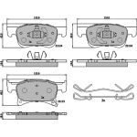 Metzger 1170878 Bremsbelagsatz, Scheibenbremse Metzger 1170878 Bremsbelagsatz, Scheibenbremse
