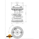 Thermostat, Kühlmittel 725219 Thermostat, Kühlmittel 725219