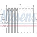 Verdampfer, Klimaanlage 92167