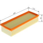 BOSCH 1 457 433 297 Luftfilter