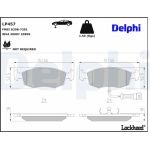 Delphi LP457 Bremsbelagsatz, Scheibenbremse Delphi LP457 Bremsbelagsatz, Scheibenbremse