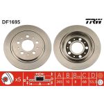 Bremsscheibe DF1695 Bremsscheibe DF1695