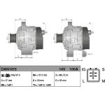 Denso DAN1015 Generator
