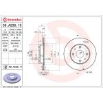Brembo 09.A236.11 Bremsscheibe PRIME LINE - UV Coated Brembo 09.A236.11 Bremsscheibe PRIME LINE - UV Coated