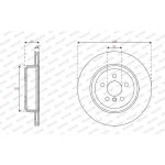 Bremsscheibe DDF3042RC-1