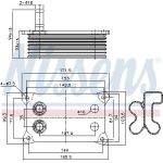 Ölkühler, Motoröl 90683 Ölkühler, Motoröl 90683