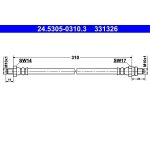 ATE 24.5305-0310.3 Bremsschlauch ATE 24.5305-0310.3 Bremsschlauch