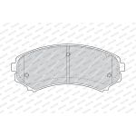 Ferodo FDB1603 Bremsbelagsatz, Scheibenbremse PREMIER ECO FRICTION Ferodo FDB1603 Bremsbelagsatz, Scheibenbremse PREMIER ECO FRICTION