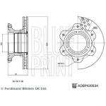 Bremsscheibe ADBP430034 Bremsscheibe ADBP430034