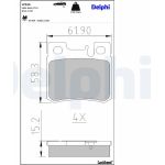 Bremsbelagsatz, Scheibenbremse LP946 Bremsbelagsatz, Scheibenbremse LP946