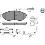 Bremsbelagsatz, Scheibenbremse 025 244 6819-2/PD Bremsbelagsatz, Scheibenbremse 025 244 6819-2/PD