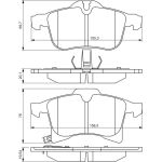 BOSCH 0 986 494 513 Bremsbelagsatz, Scheibenbremse BOSCH 0 986 494 513 Bremsbelagsatz, Scheibenbremse