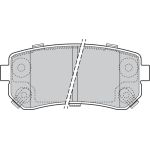 Valeo 598867 Bremsbelagsatz, Scheibenbremse
