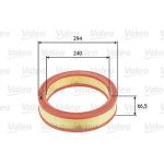 Valeo 585651 Luftfilter Valeo 585651 Luftfilter