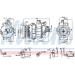 Kompressor, Klimaanlage 890359