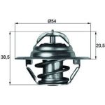 Thermostat, Kühlmittel TX 3 83D
