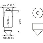 Glühlampe 1 987 302 227 Glühlampe 1 987 302 227