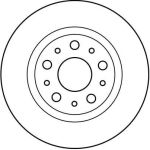 Bremsscheibe DF2762 Bremsscheibe DF2762