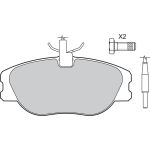 Bremsbelagsatz, Scheibenbremse 598064 Bremsbelagsatz, Scheibenbremse 598064